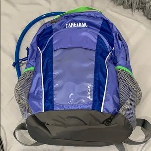 Purple Camelback with Water Pouch